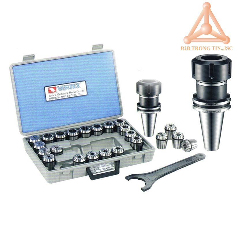 Bầu kẹp dao kiểu CAT collet ER hãng Vertex