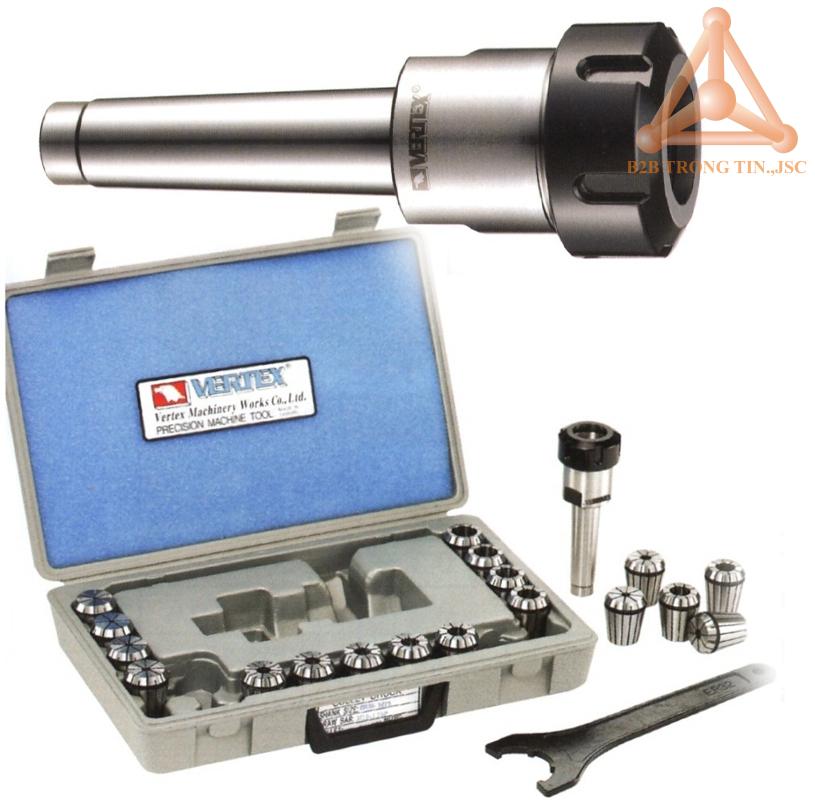 Bầu kẹp kiểu MT dùng collet er hãng Vertex