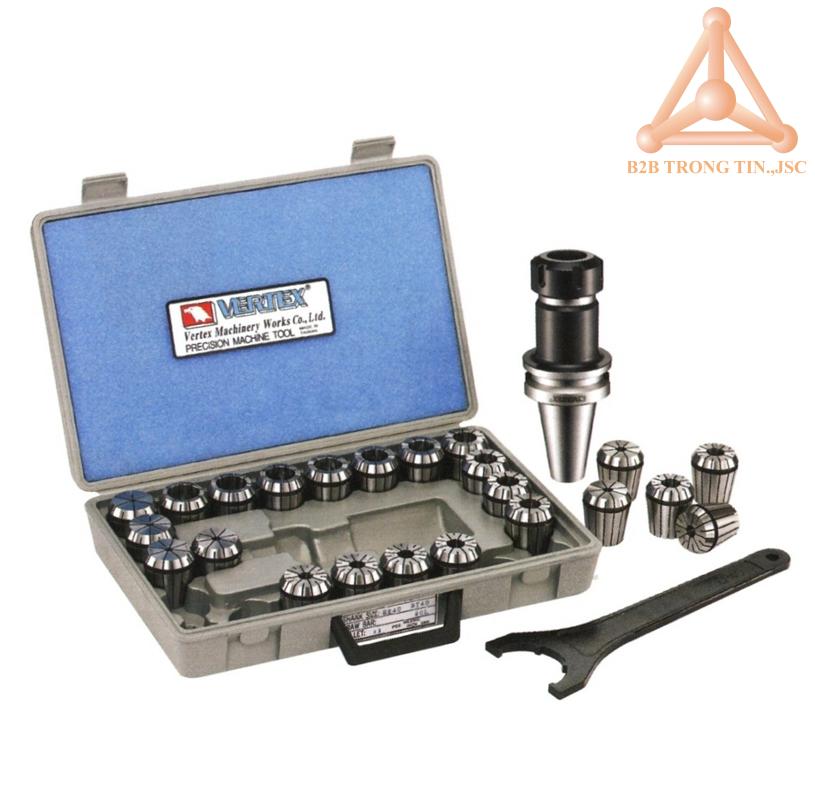 Bộ bầu kẹp dao phay kiểu BT đầy đủ collet er đi kèm