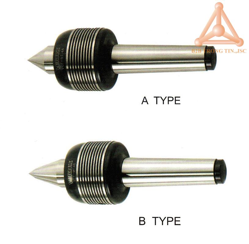 Đầu chống tâm quay NC tải trọng nặng hãng Vertex