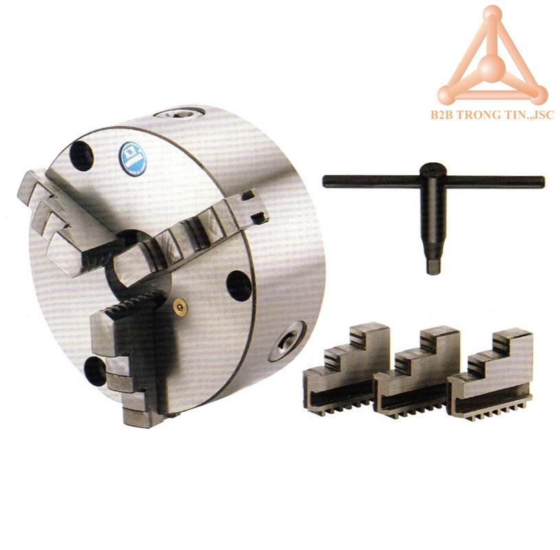 Mâm cặp 3 chấu tự định tâm kiểu D hãng Vertex