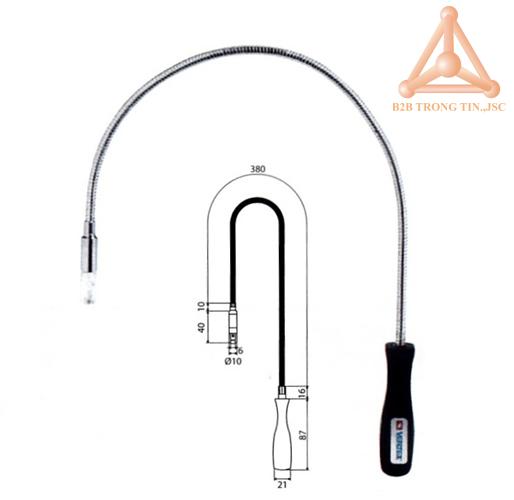 Thiết bị gắp vật rơi kết hợp đèn LED hãng Vertex